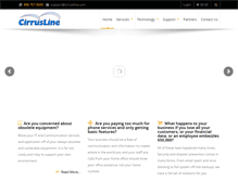 Tablet Screenshot of cirrusline.com